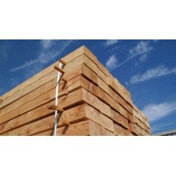 Обрезной брус из лиственницы 100x200x6000 мм