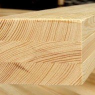 Клееный брус из лиственницы класс Экстра 100x200x6000 мм