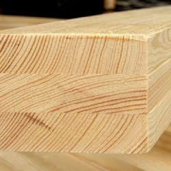 Клееный брус из лиственницы класс Экстра 100x100x6000 мм