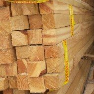 Обрезной брусок из лиственницы 50x50x4000 мм