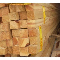 Обрезной брусок из лиственницы 50x50x2000 мм