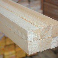 Строганный брусок из сосны 50x50x3000 мм