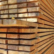 Обрезная доска из лиственницы 40x100x6000 мм