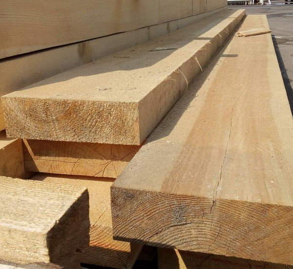 Обрезная доска из лиственницы 50x100x6000 мм