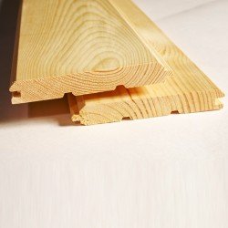 Имитация бруса из лиственницы класс Экстра 20x140x6000 мм