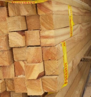 Брусок обрезной из лиственницы