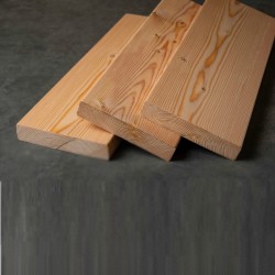 Палубная доска из лиственницы класс Экстра 28x120x3000 мм