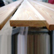 Палубная доска из лиственницы класс В 28x140x4000 мм