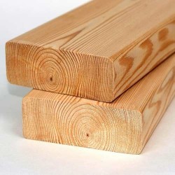 Палубная доска из лиственницы класс А 28x90x3000 мм