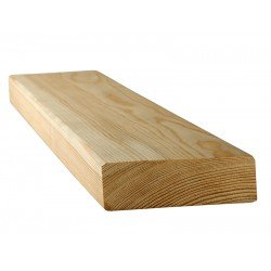 Палубная доска из лиственницы класс В 28x90x3000 мм