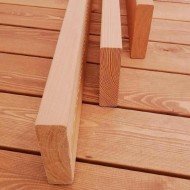 Палубная доска из лиственницы класс Прима 28x90x4000 мм