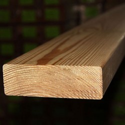 Палубная доска из лиственницы класс А 35x120x3000 мм