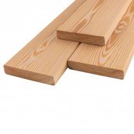 Палубная доска из лиственницы класс Экстра 35x120x3000 мм