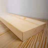 Палубная доска из лиственницы класс А 35x140x4000 мм