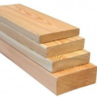 Палубная доска из лиственницы класс Экстра 35x140x3000 мм