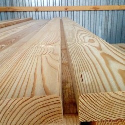 Палубная доска из лиственницы класс А 35x90x3000 мм