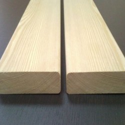 Палубная доска из лиственницы класс В 45x140x3000 мм