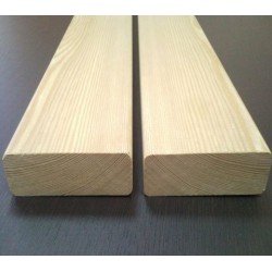 Палубная доска из лиственницы класс В 45x140x3000 мм