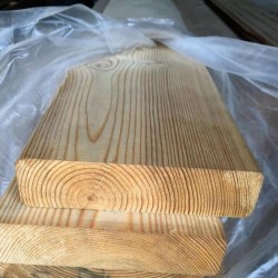 Палубная доска из лиственницы класс С 45x140x3000 мм