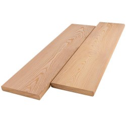 Планкен из лиственницы Прямой класс А 20x140x3000 мм