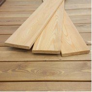 Планкен из лиственницы Прямой класс А 20x170x6000 мм