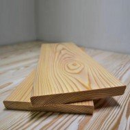 Планкен из лиственницы Прямой класс А 20x190x4000 мм