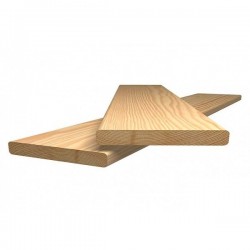 Планкен из лиственницы Прямой класс В 20x170x3000 мм