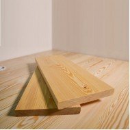 Планкен из лиственницы Прямой класс Экстра 20x120x5000 мм