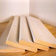 Планкен из лиственницы Прямой класс Экстра 20x140x5000 мм