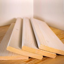Планкен из лиственницы Прямой класс Экстра 20x140x3000 мм
