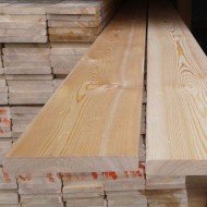 Планкен из лиственницы Прямой класс Экстра 20x170x5000 мм