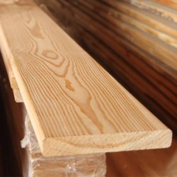 Планкен из лиственницы Прямой класс Экстра 20x190x3000 мм