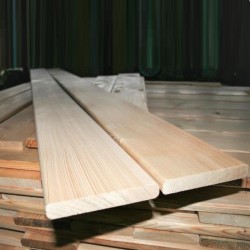 Планкен из лиственницы Прямой класс Прима 20x140x3000 мм