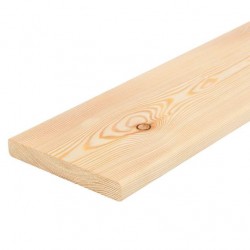 Планкен из лиственницы Прямой класс Прима 20x170x3000 мм