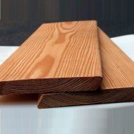 Планкен из лиственницы Скошенный класс А 20x190x4000 мм