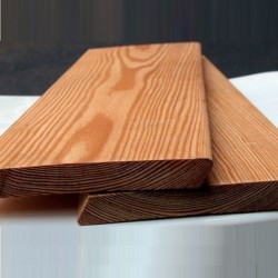 Планкен из лиственницы Скошенный класс А 20x190x3000 мм