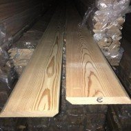 Планкен из лиственницы Скошенный класс В 20x120x5000 мм