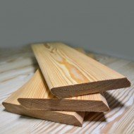 Планкен из лиственницы Скошенный класс С 20x170x4000 мм