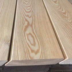 Планкен из лиственницы Скошенный класс Прима 20x170x3000 мм