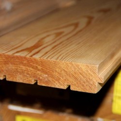 Половая доска из лиственницы класс А 35x140x3000 мм