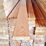 Половая доска из лиственницы класс А 40x140x4000 мм