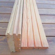 Половая доска из лиственницы класс В 28x120x3000 мм