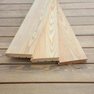 Половая доска из лиственницы класс В 28x140x3000 мм