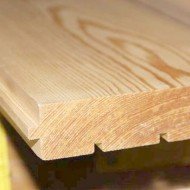 Половая доска из лиственницы класс В 40x140x4000 мм