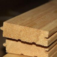 Половая доска из лиственницы класс В 45x140x3000 мм