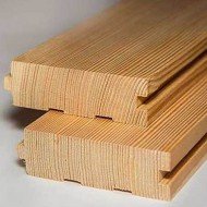 Половая доска из лиственницы класс С 35x95x4000 мм