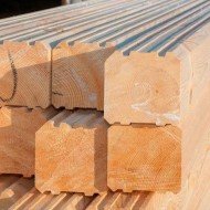 Профилированный брус из лиственницы 150x150x6000 мм