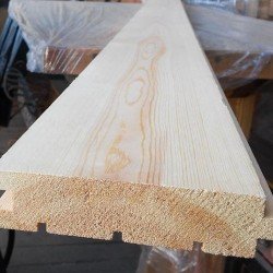 Половая доска из сосны класс Прима 45x145x6000 мм