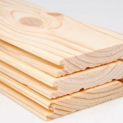 Евровагонка из сосны класс А 12.5x96x2000 мм Евровагонка из сосны класс А 12.5x96x2000 мм