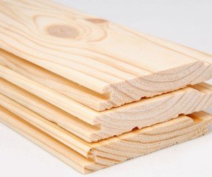 Евровагонка из сосны класс А 12.5x96x2500 мм